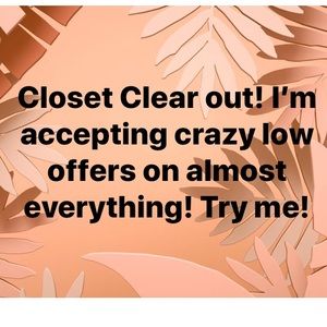 Sales! Check out my closet and make me an offer!